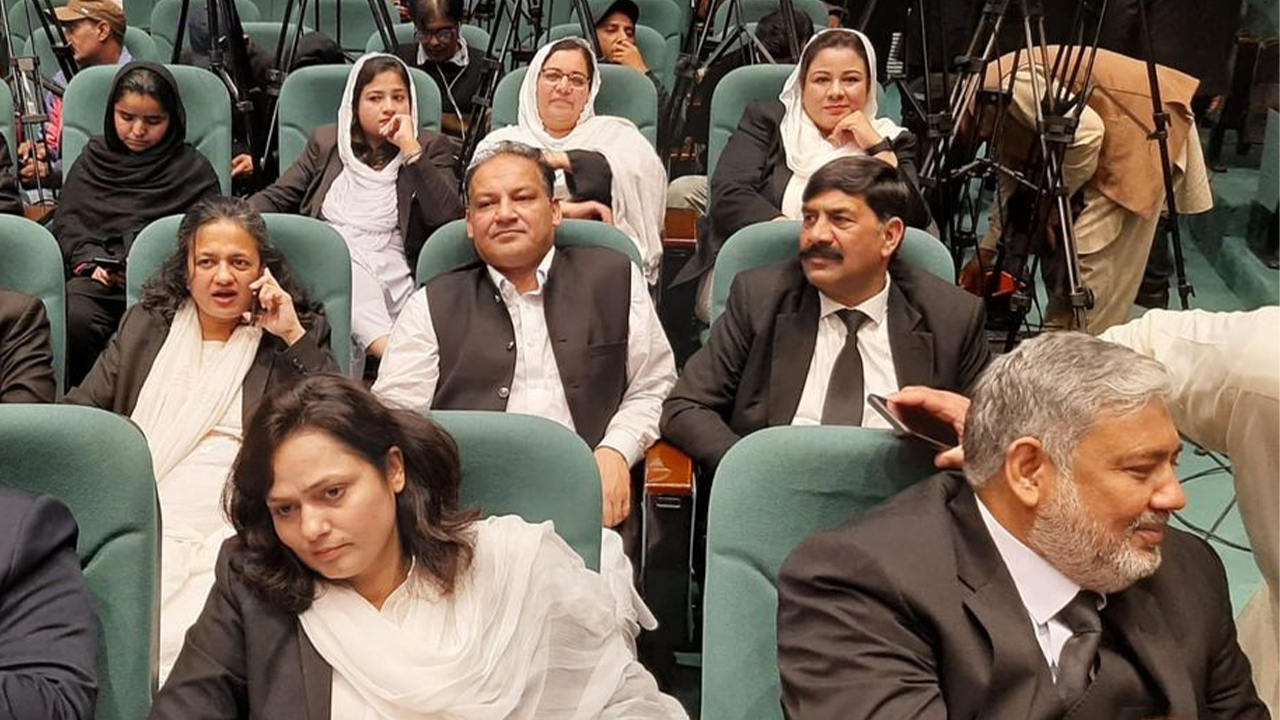 At Islamabad Convention.